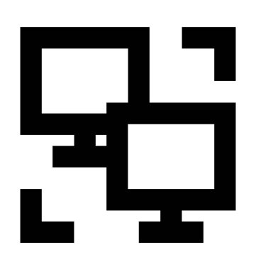  Ekran paylaşımı vektör simgesi