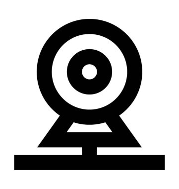  Web kamerası vektör simgesi