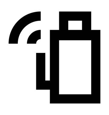  USB adaptörü vektör simgesi