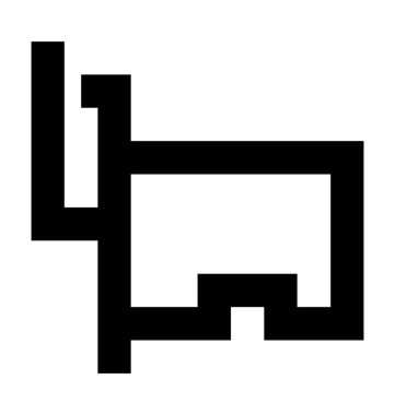  LAN kartı vektör simgesi