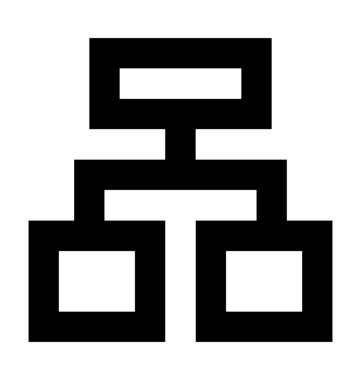  Site Haritası vektör simgesi