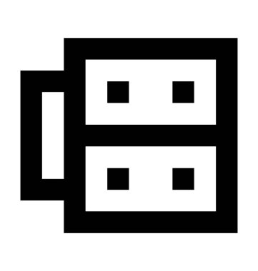  Sunucu vektör simgesi