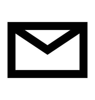  e-posta vektör simgesi