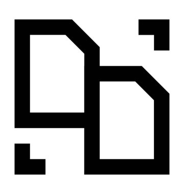  Dosya paylaşımı vektör simgesi