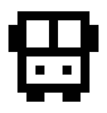  otobüs vektör simgesi