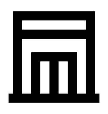  Dükkanı vektör simgesi