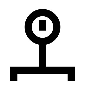  Platformu ölçek vektör simgesi