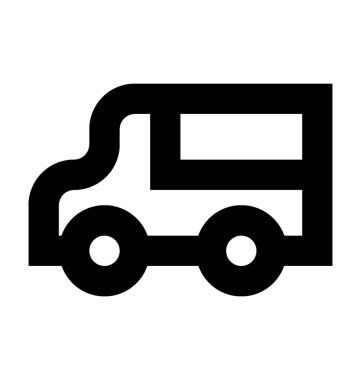  servis van vektör simgesi