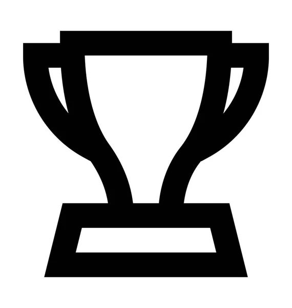 Trophy Vector Icon — Stock Vector