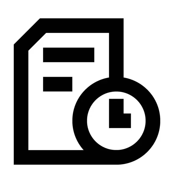 Extensão File Vector Icon — Vetor de Stock