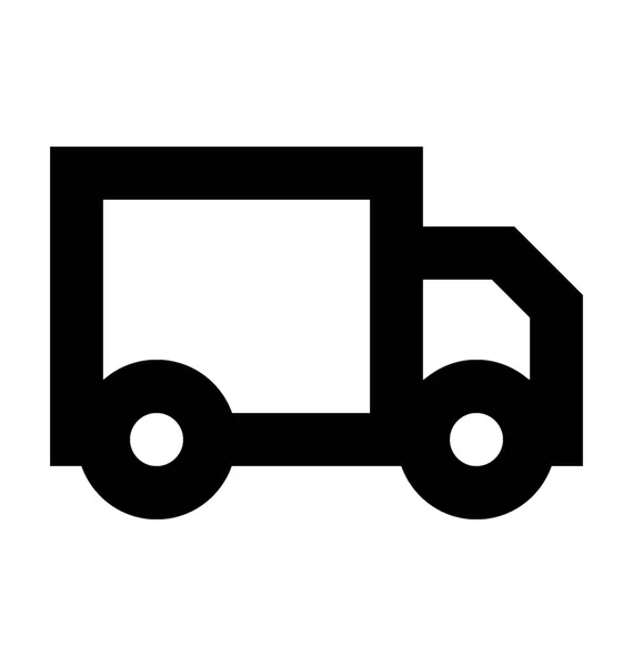 Lieferwagen-Ikone — Stockvektor