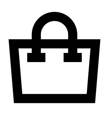  El Torbası vektör simgesi