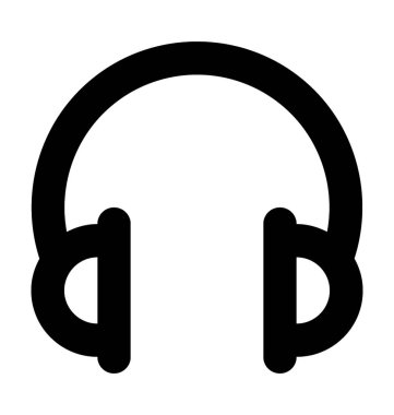  Kulaklık vektör simgesi