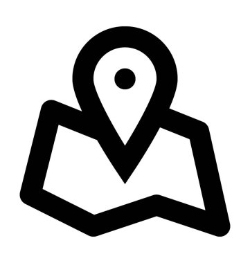  Harita Bulucu vektör simgesi