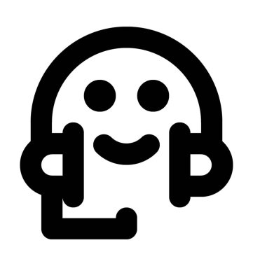  Müşteri servisi vektör simgesi