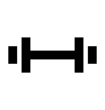 Aptal çan vektör simgesi