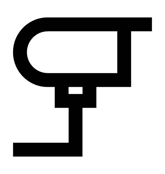 Überwachungskamera-Symbol — Stockvektor