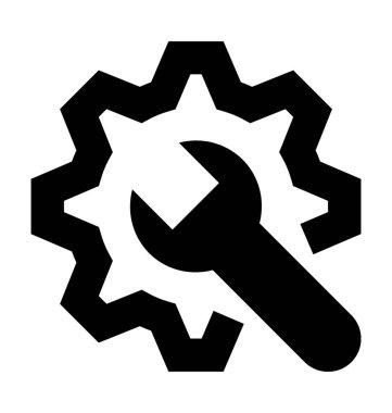  Ayarları vektör simgesi