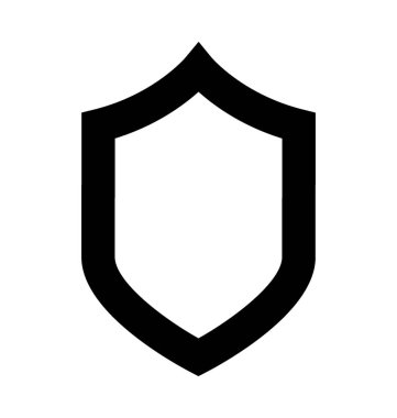  Kalkan Vektör Simgesi