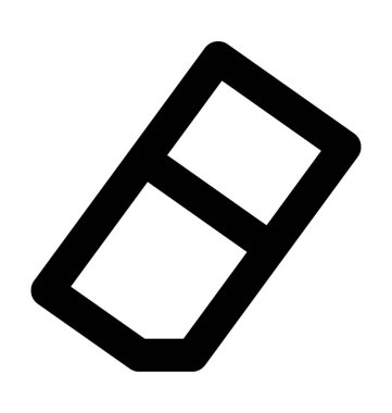  Silgi vektör simgesi