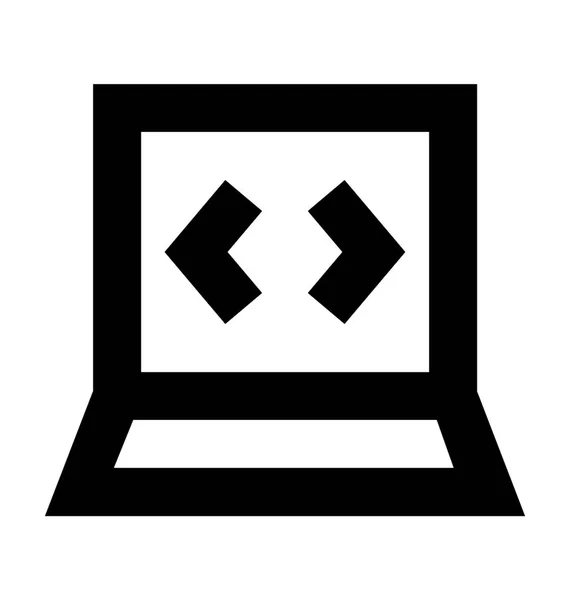 HTML код Векторный Icon — стоковый вектор