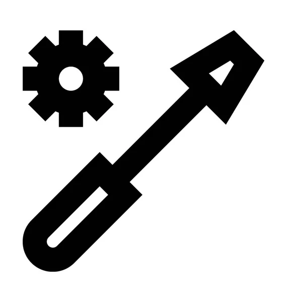 Screwdriver Vector Icon — Stock Vector