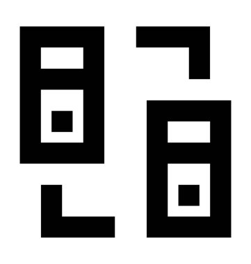  Sunucu paylaşımı vektör simgesi