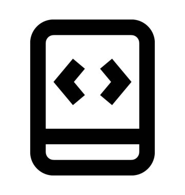  Mobil geliştirme vektör simgesi