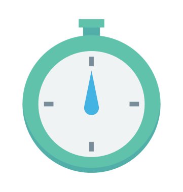  Stopwatch vektör simgesi