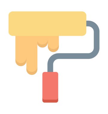  boya silindiri vektör simgesi 