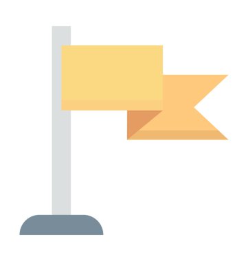  Bayrak Vektörü Simgesi