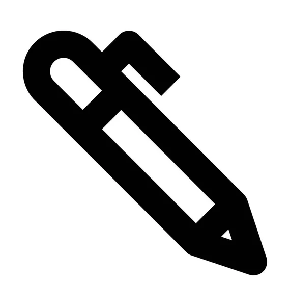 Stift-Spitze Vektor-Symbol — Stockvektor