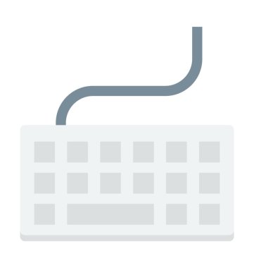  klavye vektör simgesi