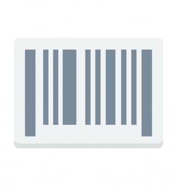 barkod vektör simgesi