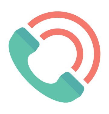 Alıcı satırı vektör simgesi