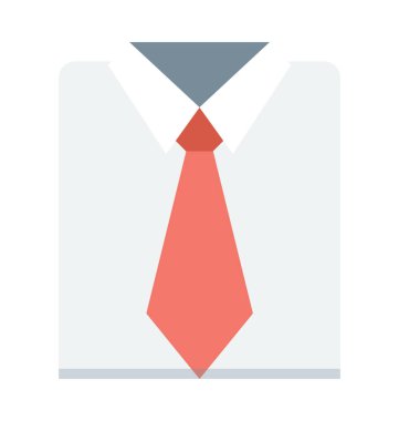 Resmi elbise vektör simgesi