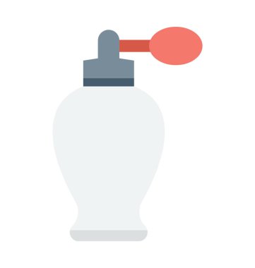 Parfüm çizgi vektör simgesi