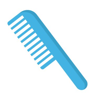 Tarak çizgi vektör simgesi