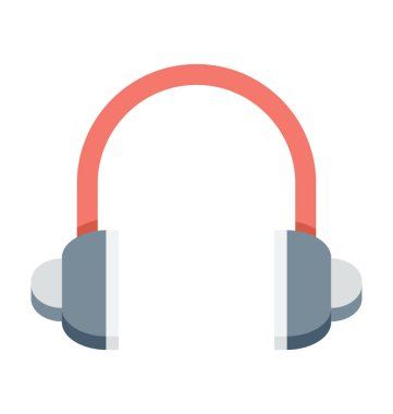 Kafa telefon vektör simgesi