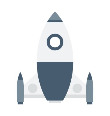  Roket vektör simgesi