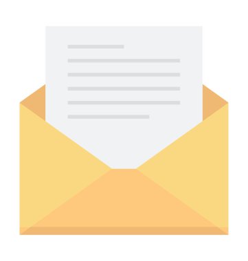  e-posta vektör simgesi