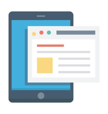  Cep Tel çerçeve vektör simgesi