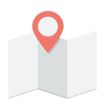  harita pin vektör simgesi