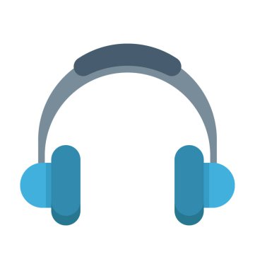  Kulaklık vektör simgesi