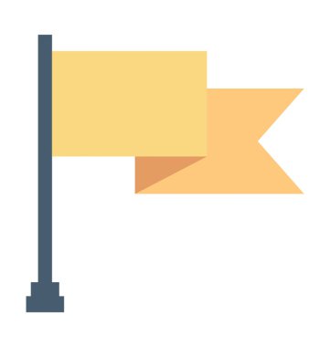  Bayrak Vektörü Simgesi