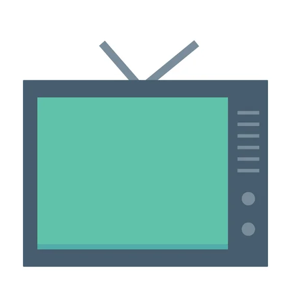TV Vector Icon — Stock Vector