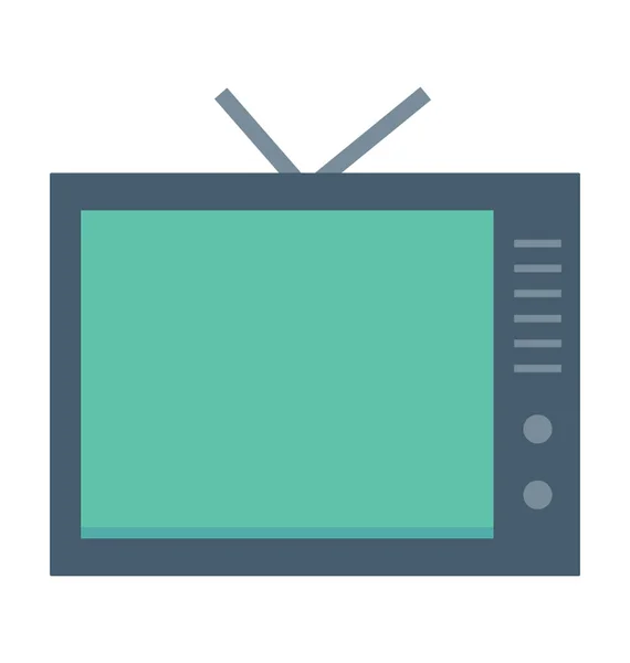 Tv vector pictogram — Stockvector