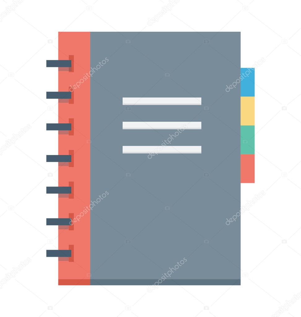 Notebook Vector Icon