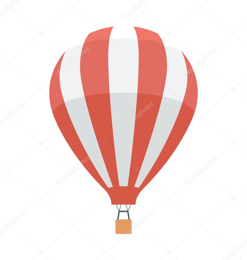  Air Balloon Vector Icon