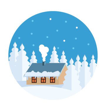 Ice House vektör simgesi